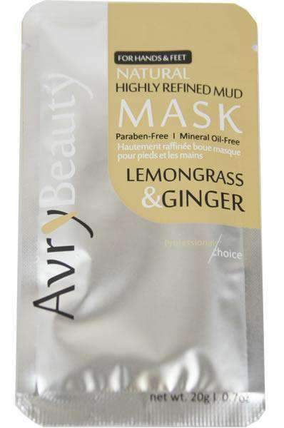 Avry Beauty Highly Refined Mud Mask - Lemongrass & Ginger - Deluxe Beauty Supply