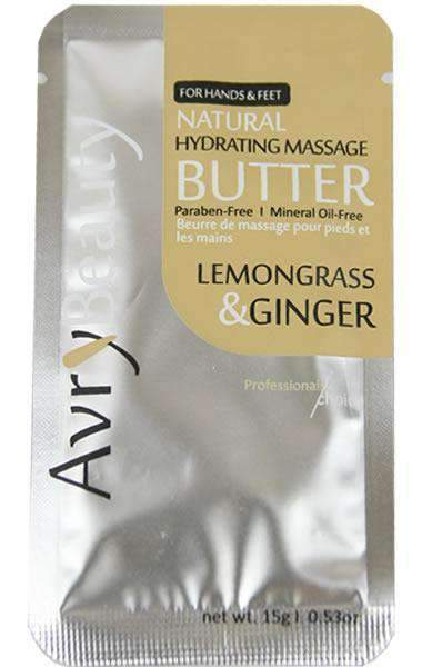Avry Beauty Hydrating Massage Butter- Lemongrass & Ginger - Deluxe Beauty Supply