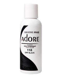 Adore Semi-Permanent Hair Color - 118 Off Black - Deluxe Beauty Supply