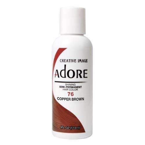 Adore Semi-Permanent Hair Color - 76 Copper Brown - Deluxe Beauty Supply
