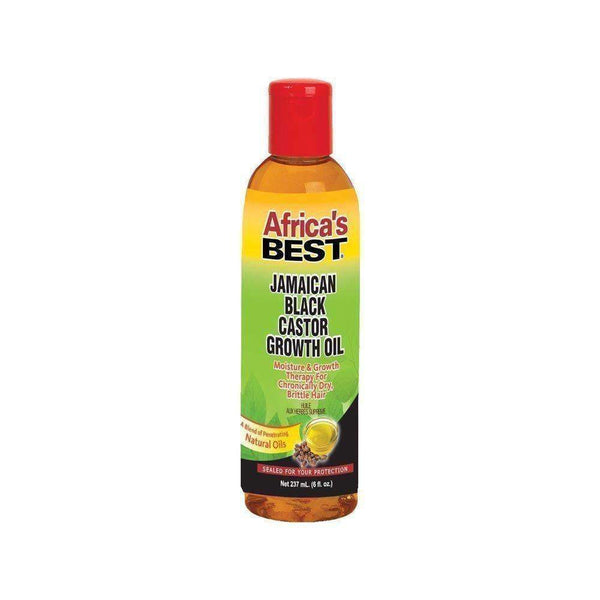 Africas Best Jamaican Black Castor Growth Oil 4oz - Deluxe Beauty Supply