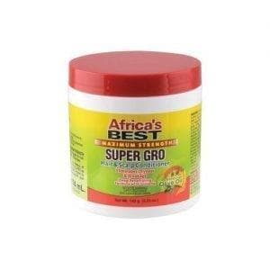 Africa's Best Maximum Strength Super Gro Hair & Scalp Conditioner - Deluxe Beauty Supply