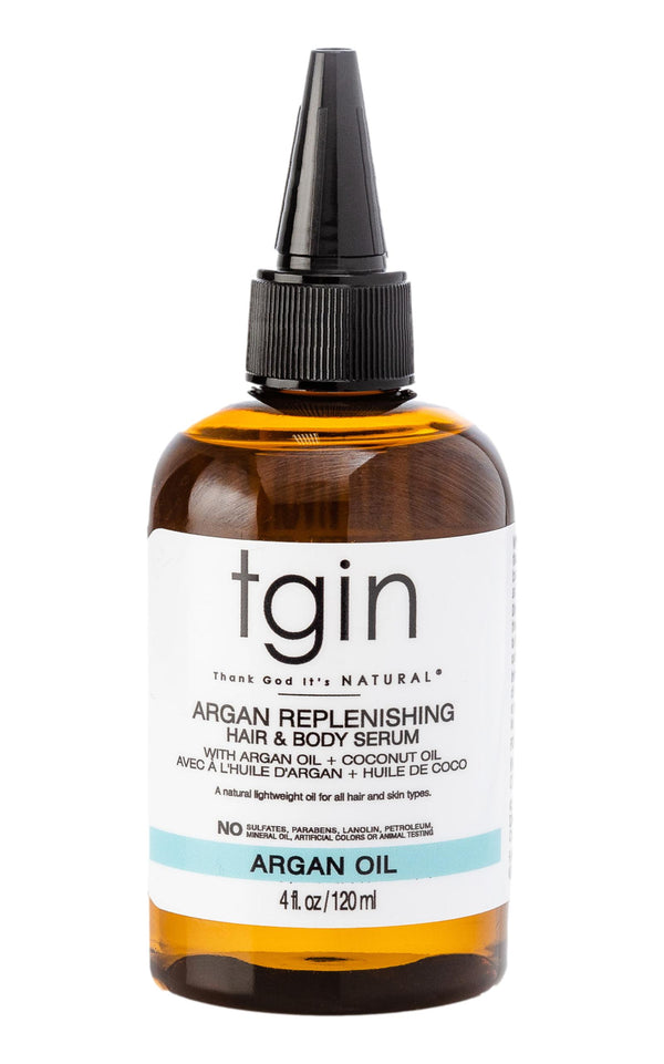 tgin Argan Replenishing Hair & Body Serum