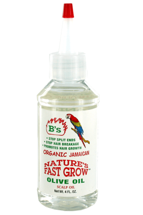 B's Organic Jamaican Nature's Fast Grow Olive Oil - Deluxe Beauty Supply