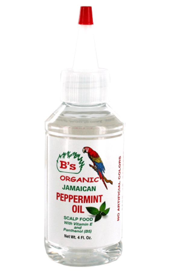 B's Organic Jamaican Peppermint Oil Scalp Food - Deluxe Beauty Supply