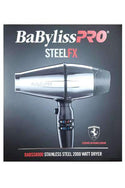 BaByliss Pro SteelFX Stainless Steel Dryer - Deluxe Beauty Supply
