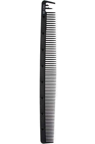 Professional Carbon Tapered Cutting Comb #66 - Deluxe Beauty Supply