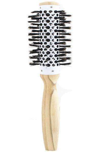 Ceramic Thermal Bamboo Boar Brush 1.2" - Deluxe Beauty Supply