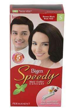 Bigen Speedy Hair Color - Brown Black (S) - Deluxe Beauty Supply