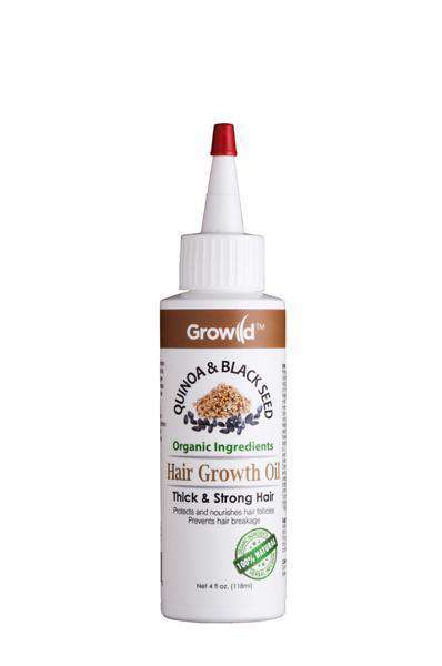 Growild Quinoa & Black Seed Hair Growth Oil - Deluxe Beauty Supply
