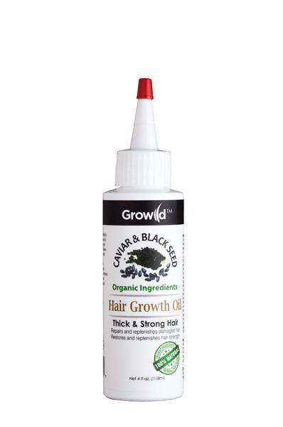 Growild Caviar & Black Seed Hair Growth Oil - Deluxe Beauty Supply