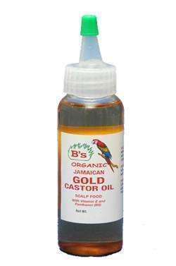 B's Organic Jamaican Gold Castor Oil - Deluxe Beauty Supply