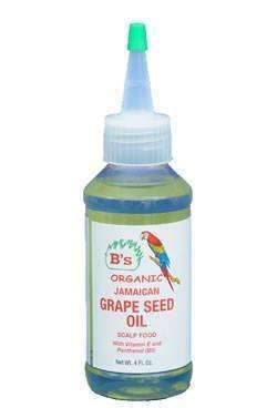 B's Organic Jamaican Grape Seed Oil Scalp Food - Deluxe Beauty Supply