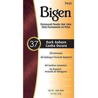 Bigen Permanent Powder Hair Color - 37 Dark Auburn - Deluxe Beauty Supply