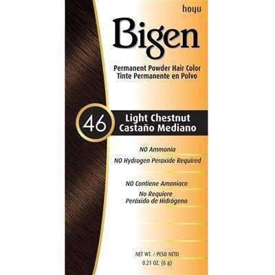 Bigen Permanent Powder Hair Color - 46 Light Chestnut - Deluxe Beauty Supply