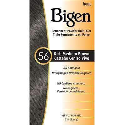 Bigen Permanent Powder Hair Color - 56 Rich Medium Brown - Deluxe Beauty Supply