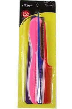 Magic Collection 4 Piece Comb Set #1111 - Deluxe Beauty Supply