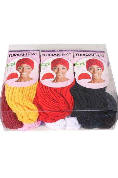 Magic Collection Turban Hat Extra Large Assorted #2147AST Assorted - Deluxe Beauty Supply