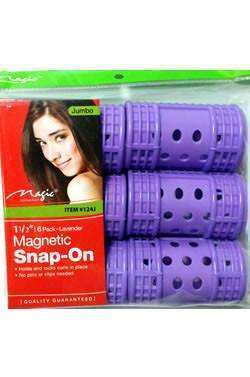 Magic Collection Jumbo Snap On Magnetic Rollers 1 1/2" - Deluxe Beauty Supply