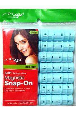 Magic Collection Small Snap On Magnetic Rollers 5/8" - Deluxe Beauty Supply