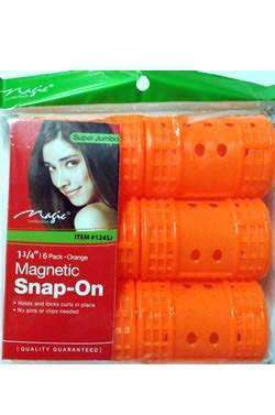 Magic Collection Jumbo Snap On Magnetic Rollers 1 ¾" - Deluxe Beauty Supply
