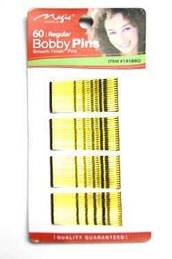 Magic Collection Bobby Pins #191 - Bronze - Deluxe Beauty Supply