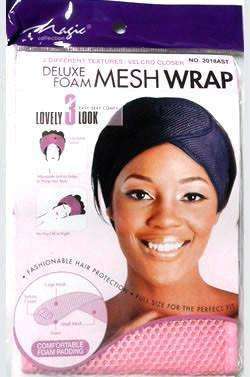 Magic Collection Deluxe Foam Mesh Wrap #2018AST Assorted - Deluxe Beauty Supply