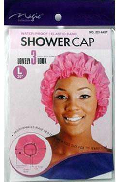 Magic Collection Large Shower Cap #2214AST - Deluxe Beauty Supply