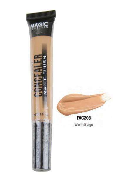 Magic Collection Extra Coverage Matte Finish Concealer - Warm Beige - Deluxe Beauty Supply