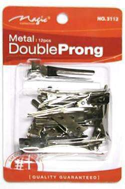 Magic Collection Metal Double Prong #3112 - Deluxe Beauty Supply