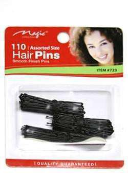 Magic Collection Hair Pins Assorted Sizes #723 - Deluxe Beauty Supply