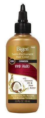 Bigen Vivid Shades Semi Permanent Hair Color - CR3 Crimson Vivid Shades - Deluxe Beauty Supply