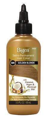 Bigen Semi Permanent Hair Color - GB6 Golden Blonde - Deluxe Beauty Supply