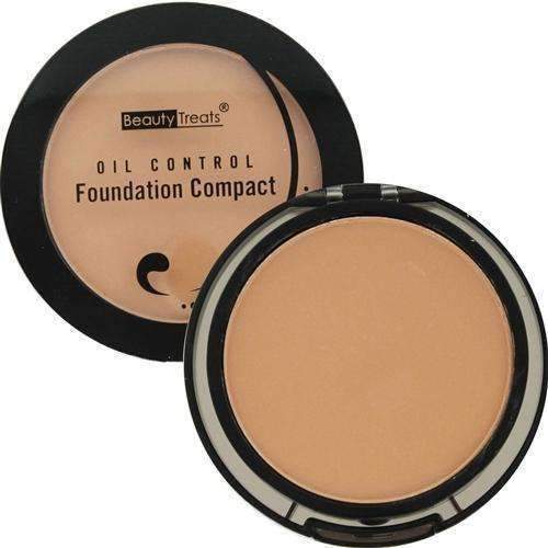 Beauty Treats Oil Control Foundation Compact - Medium Beige - Deluxe Beauty Supply