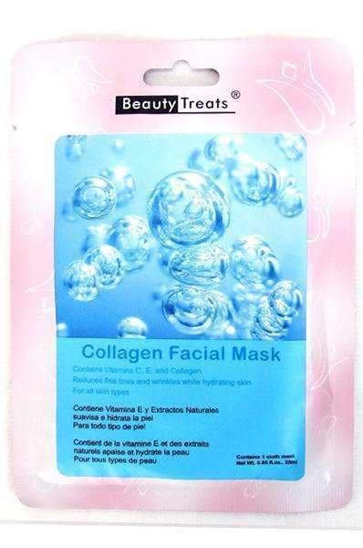 Beauty Treats Facial Mask - Collagen - Deluxe Beauty Supply