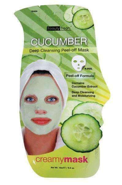 Beauty Treats Deep Cleansing Peel Off Mask - Cucumber - Deluxe Beauty Supply