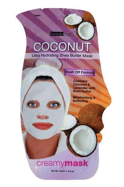 Beauty Treats Ultra Hydrating Shea Butter Mask - Coconut - Deluxe Beauty Supply