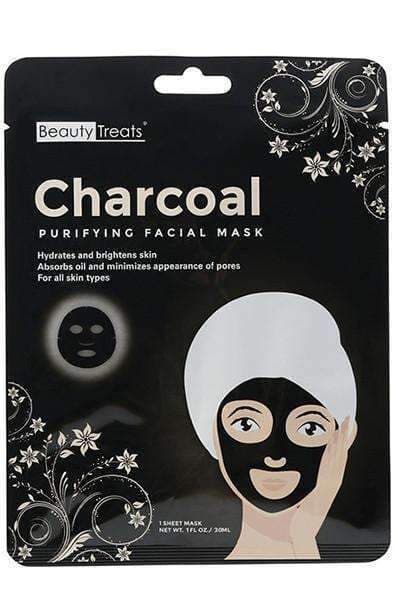 Beauty Treats Charcoal Purifying Facial Mask - Deluxe Beauty Supply