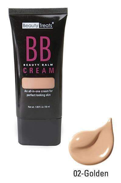 Beauty Treats BB Beauty Balm Cream - Golden - Deluxe Beauty Supply