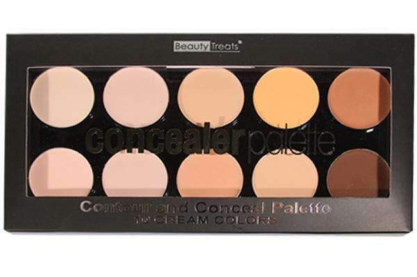 Beauty Treats 10 Colors Contour & Conceal Palette #357 - Deluxe Beauty Supply