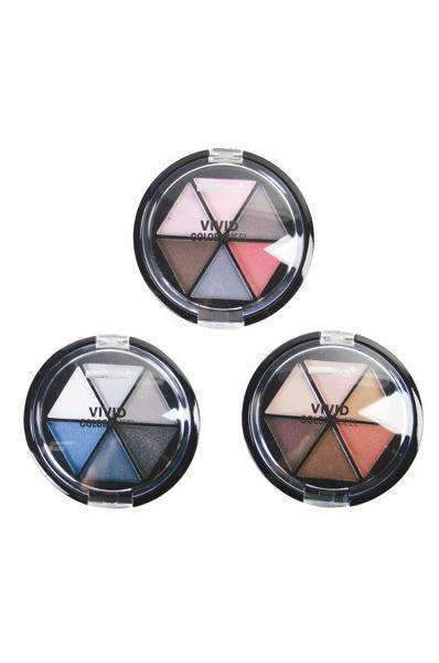 Beauty Treats Vivid Color Wheel 6 Eye Shadow #446 - Deluxe Beauty Supply