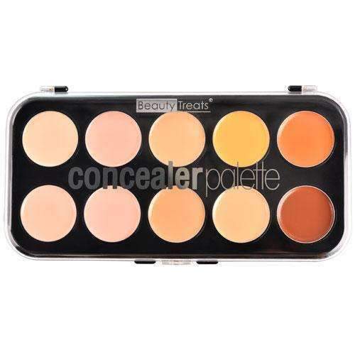 Beauty Treats 10 Colors Contour & Conceal Palette #357 - Deluxe Beauty Supply