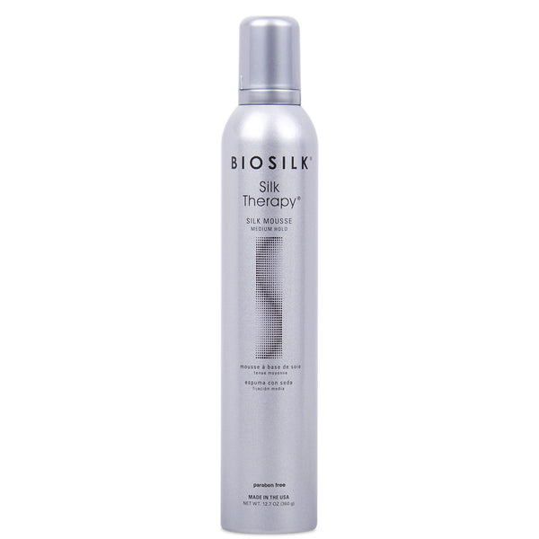 BioSilk Silk Therapy Silk Mousse - Medium Hold - Deluxe Beauty Supply