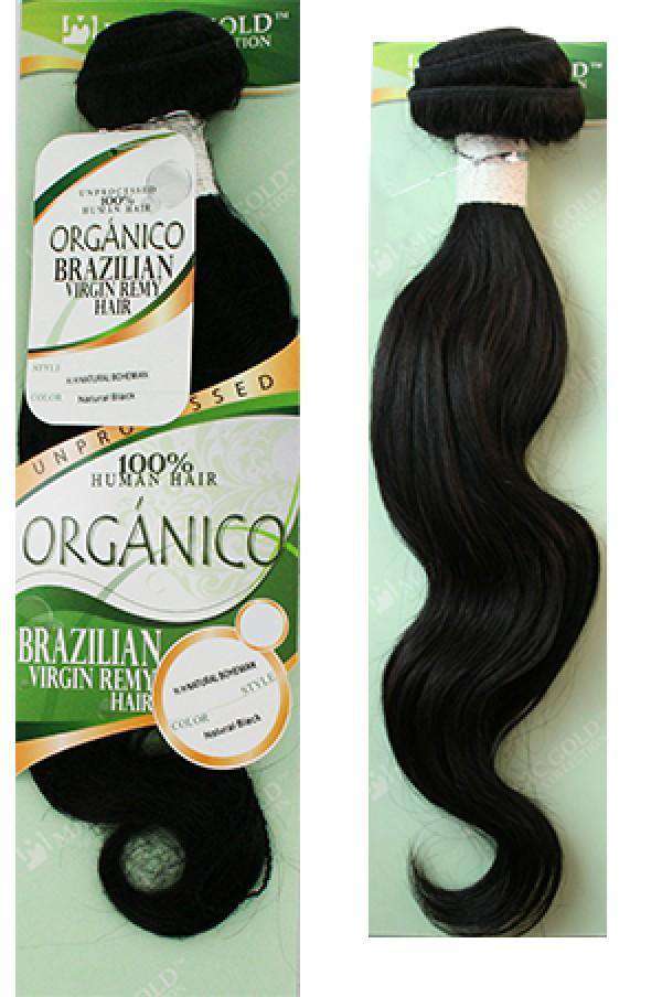 Organico Unprocessed 100% Human Brazilian Virgin Remy Hair Weave Natural Bohemian - Deluxe Beauty Supply
