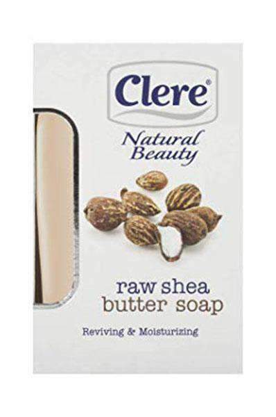 Clere Natural Beauty Raw Shea Butter Soap - Deluxe Beauty Supply