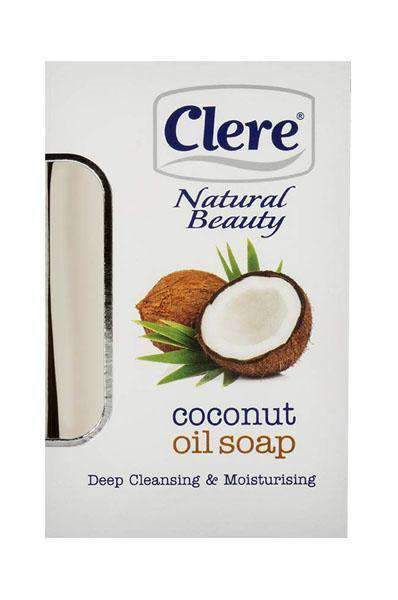 Clere Natural Beauty Coconut Oil Soap - Deluxe Beauty Supply