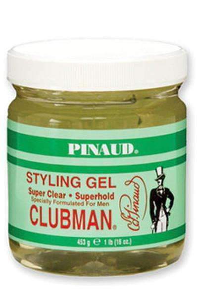 Clubman Pinaud Styling Gel - Super Clear/Superhold - Deluxe Beauty Supply