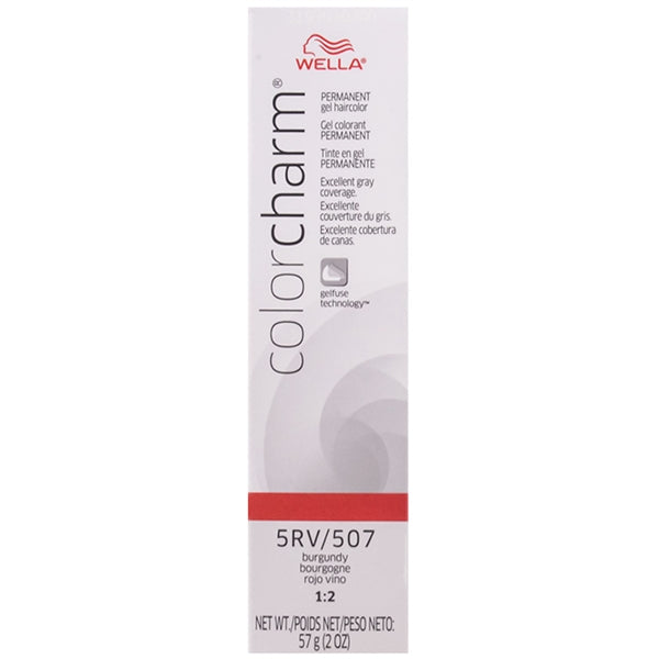 Wella Color Charm Gel Permanent Hair Color - 5RV/507 Burgundy