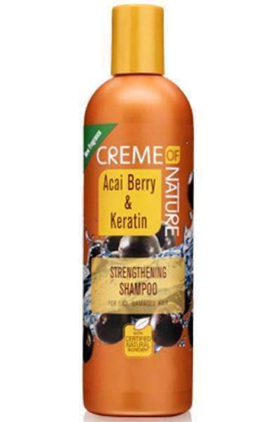 Creme Of Nature Acai Berry & Keratin Strengthening Shampoo - Deluxe Beauty Supply