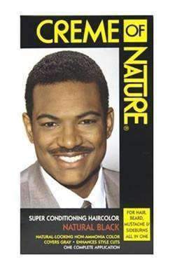 Creme Of Nature Mens Hair Colour - Black - Deluxe Beauty Supply